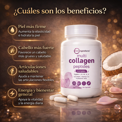 Multicollagen Peptides - Bienestar y vitalidad desde adentro