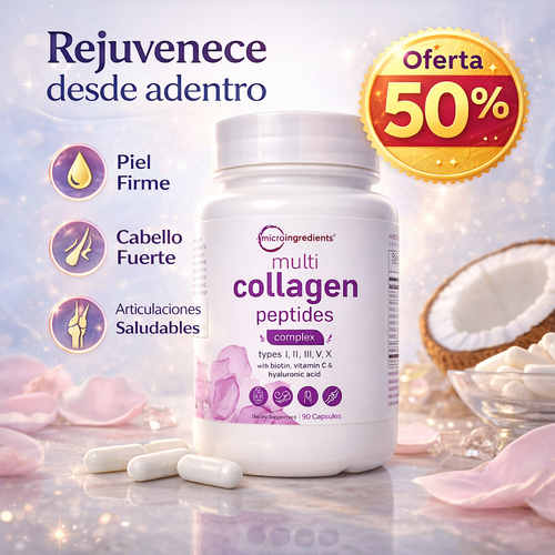 Multicollagen Peptides - Bienestar y vitalidad desde adentro